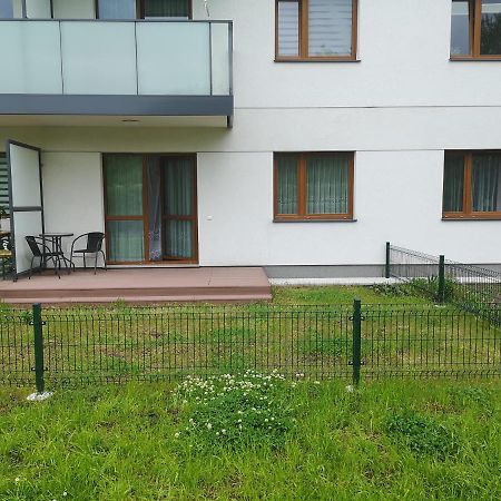 Apartament Z Tarasem I Ogrodem Blisko Centrum Danzica Esterno foto
