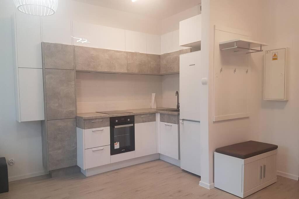 Apartament Z Tarasem I Ogrodem Blisko Centrum Danzica Esterno foto